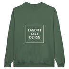 Personlig College Sweater med Eget Tryk | Design Din Logo Sweater