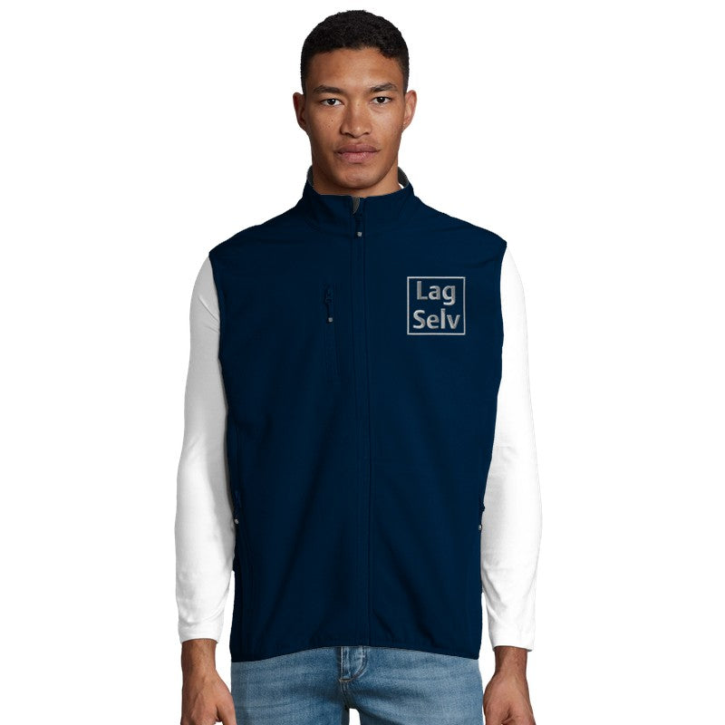 Softshell vest til mænd | Personligt broderi