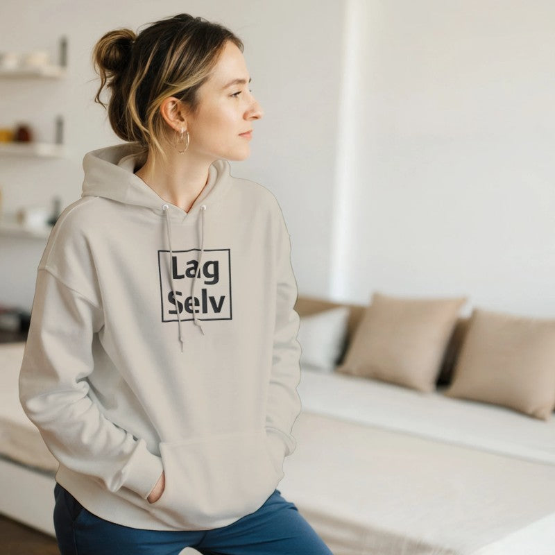 Personlig Hættetrøje med Eget Broderi | Klassisk Pullover
