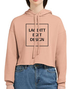 Dame Cropped Hettegenser med Eget Trykk | Skap Din Unike Stil