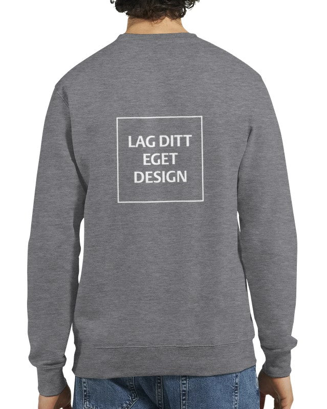 Design din egen premium crewneck sweatshirt med unikt tryk