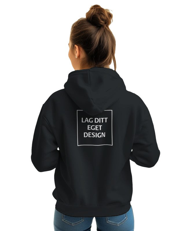 Hættetrøje med eget tryk | Design din personlige zip hoodie | Custom Hoodie Danmark