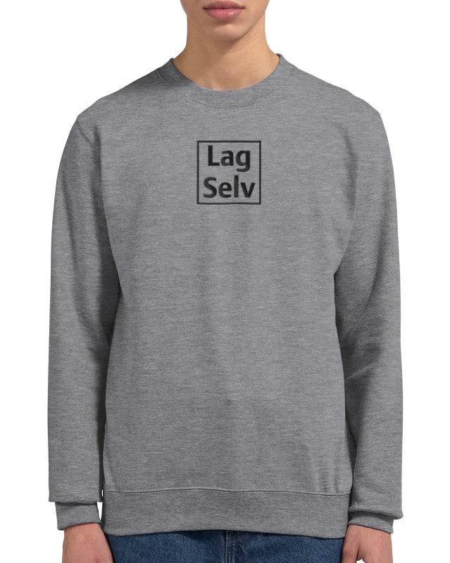 Personlig College sweatshirt med broderi – Design din egen sweatshirt