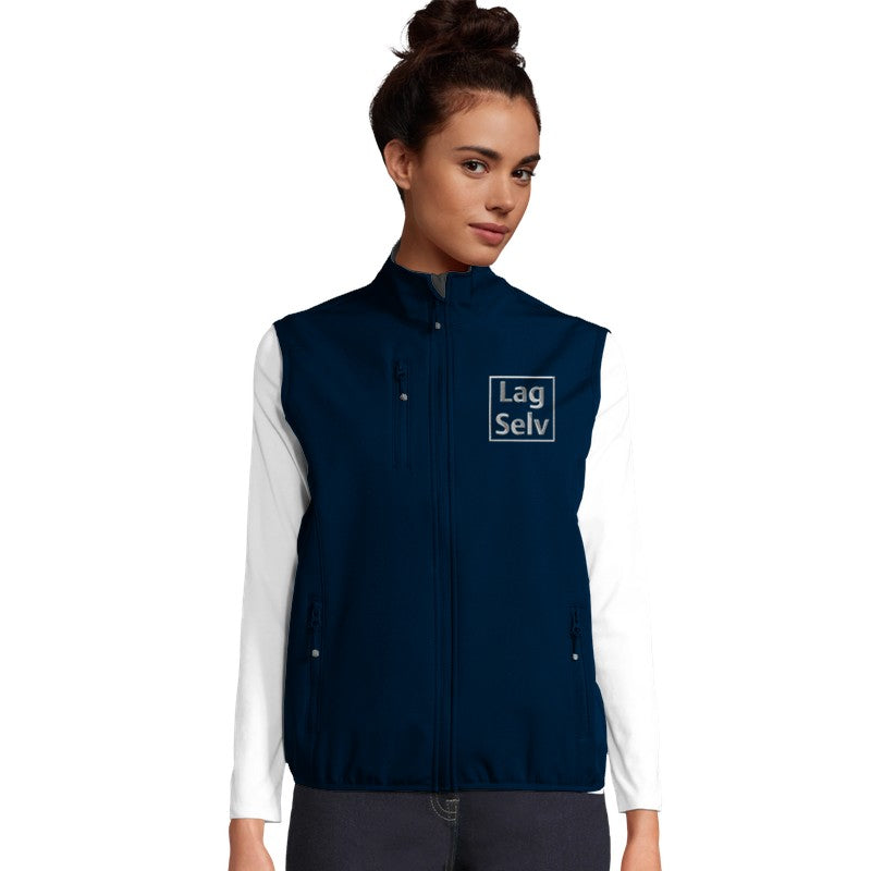 Design din egen Softshellvest for Kvinner | Personlig Broderi og Logo