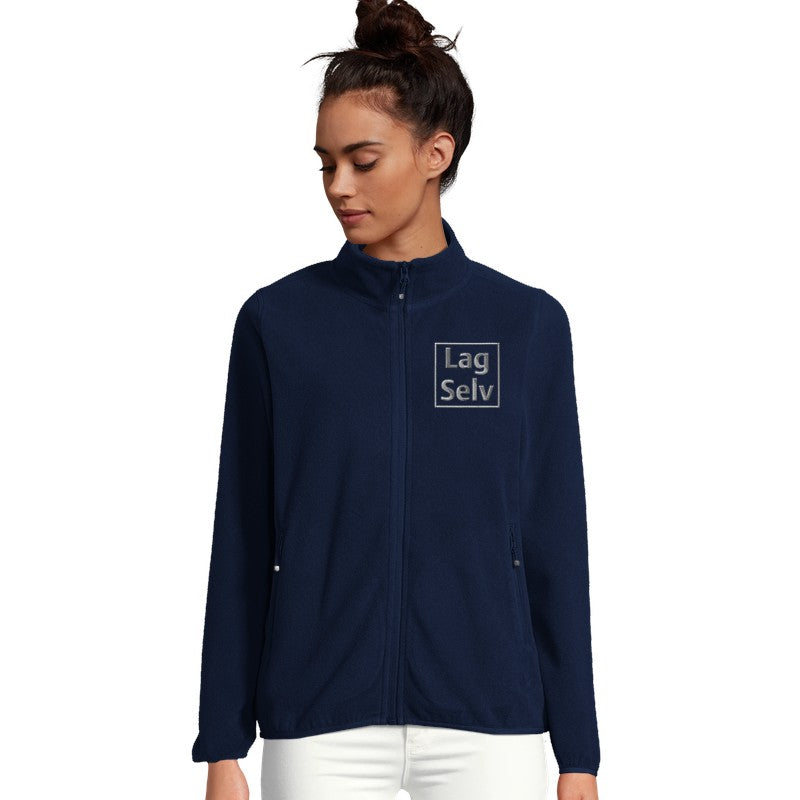 Personlig Microfleece Jakke med Broderi | Design din egen med eget logo