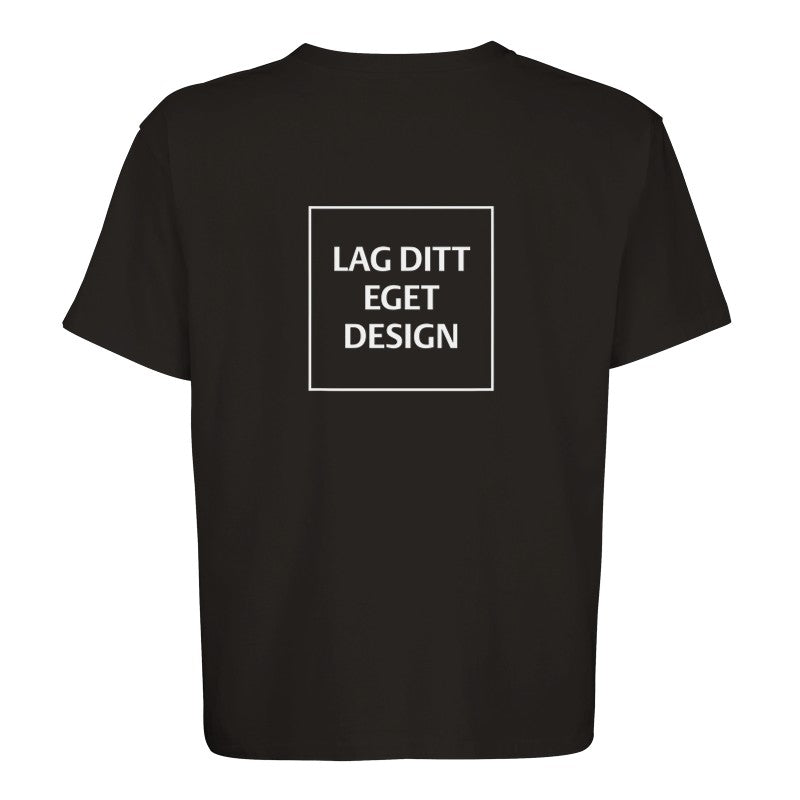 Design Din Egen Oversized T-skjorte | T-skjorte Med Eget Trykk