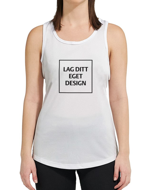 Performance Tanktopp for Dame med Eget Trykk
