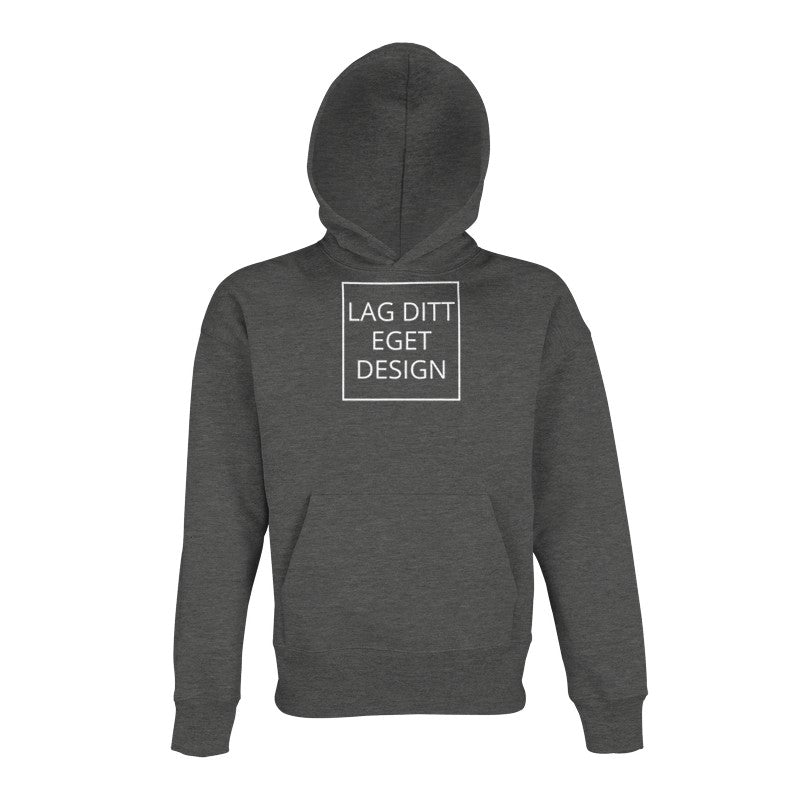 Personlig Oversized Hættetrøje med Eget Tryk | Unisex