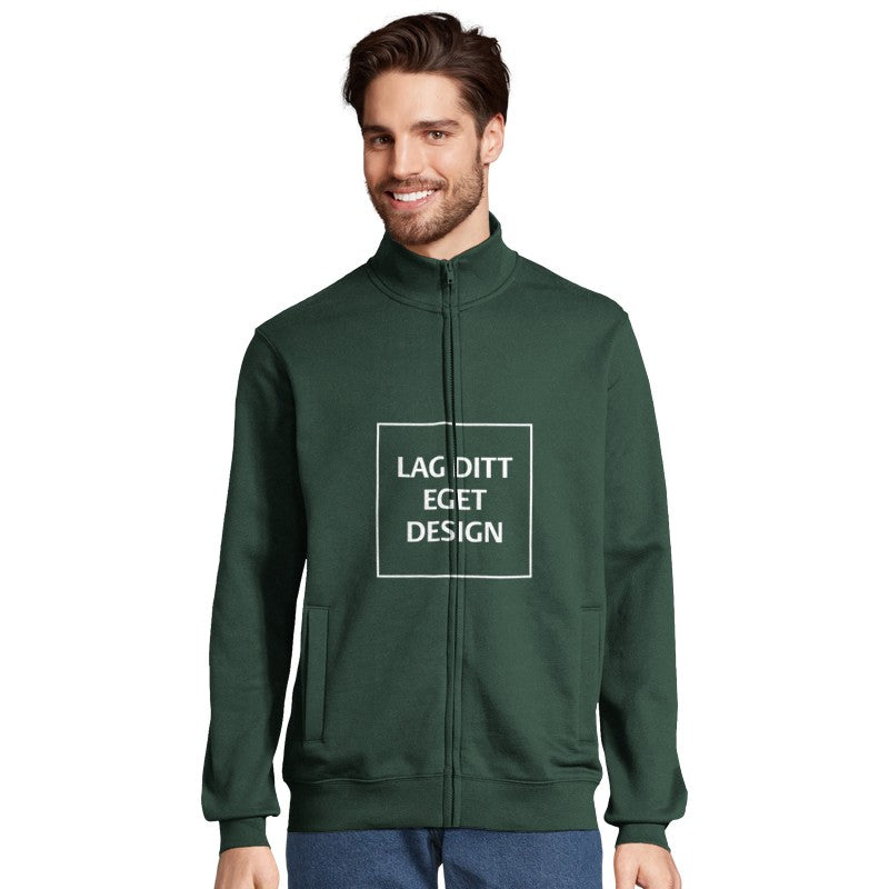 Design din egen sweatshirt med lynlås | Personligt tryk på Full-Zip Sweatshirt