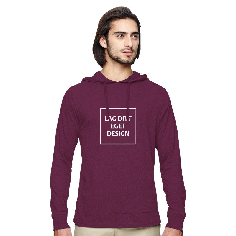 Design din egen unisex hettegenser med trykk | Personlig hettegenser i økologisk bomull