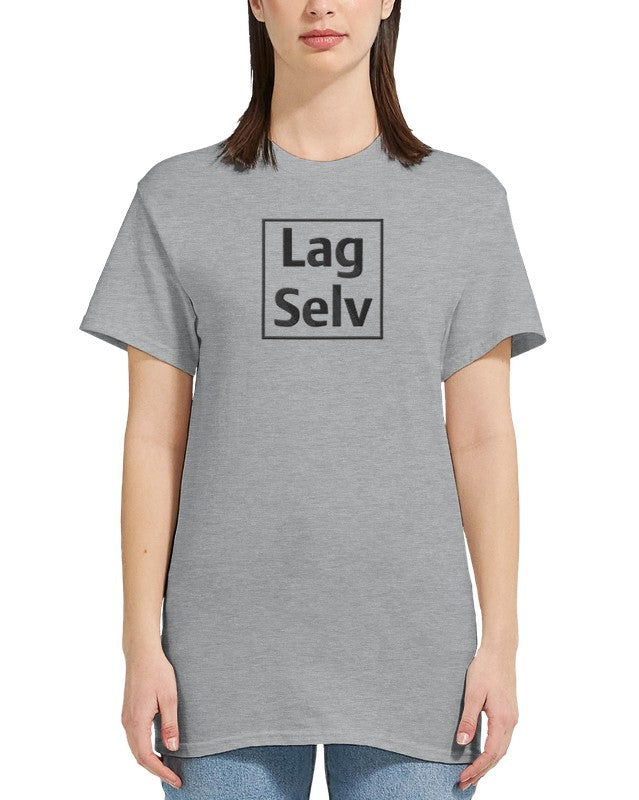Heavyweight Dame Crewneck T-shirt til Eget Broderi - Design Din Egen