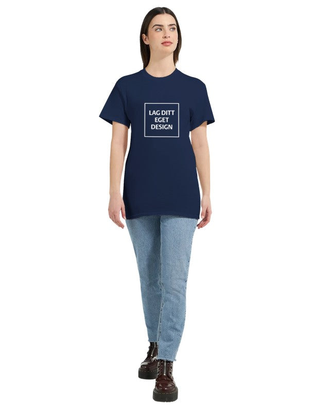 Design din egen heavyweight T-shirt til kvinder med print