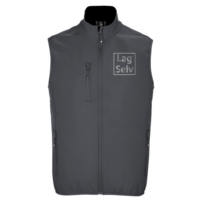 Softshell vest til mænd | Personligt broderi