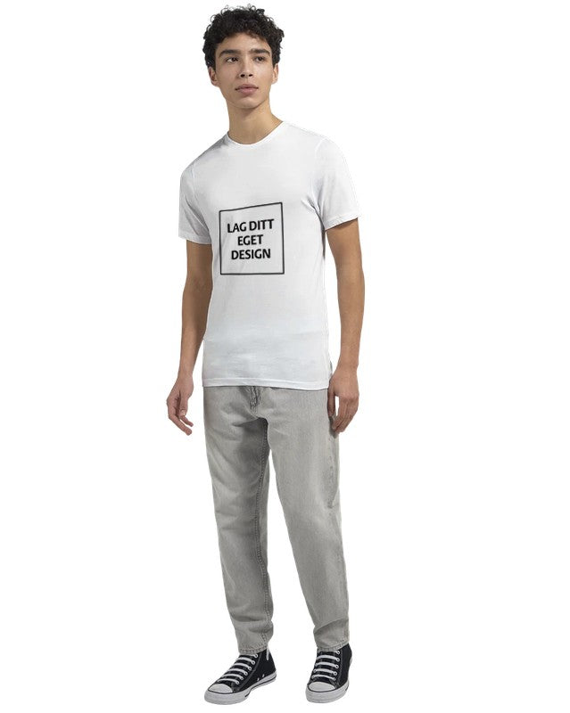 Design din egen Polycotton Unisex T-skjorte med trykk – Personlig stil og komfort