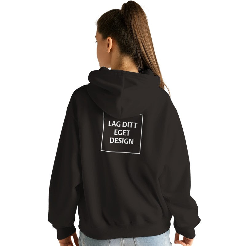 Premium Pullover Hettegenser | Design Din Egen Hettegenser med Trykk