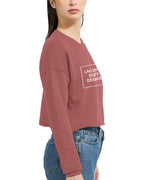 Design din egen Cropped Sweatshirt Dame | Personlig Trøje med Print
