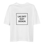 Økologisk oversized T-shirt til kvinder | Design din egen T-shirt med tryk