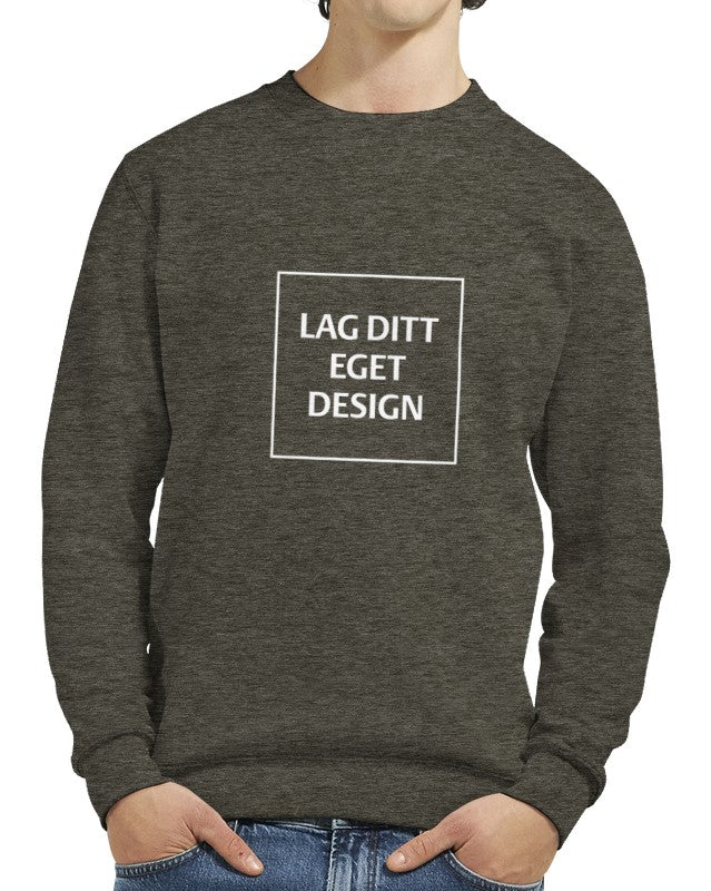 Design din egen premium crewneck sweatshirt med unikt tryk
