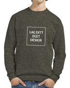 Design din egen premium crewneck sweatshirt med unikt tryk