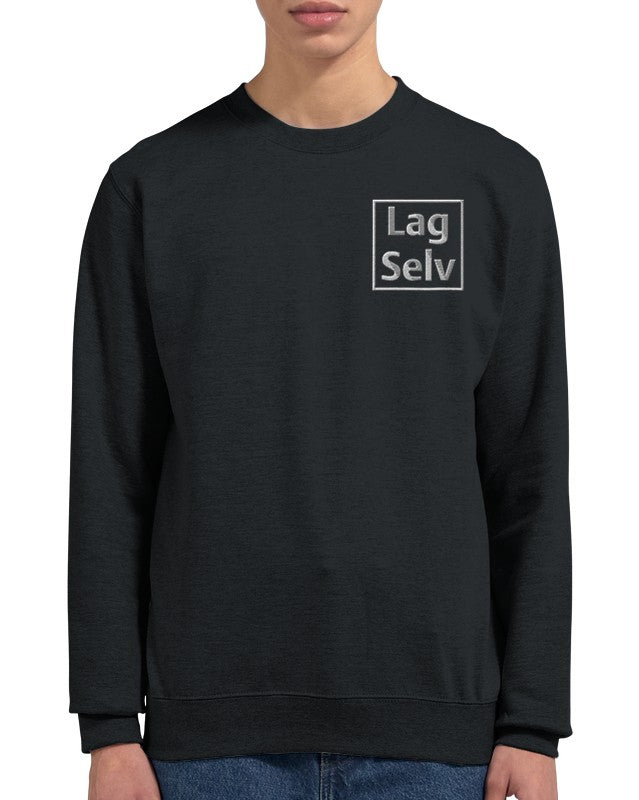 Personlig College sweatshirt med broderi – Design din egen sweatshirt