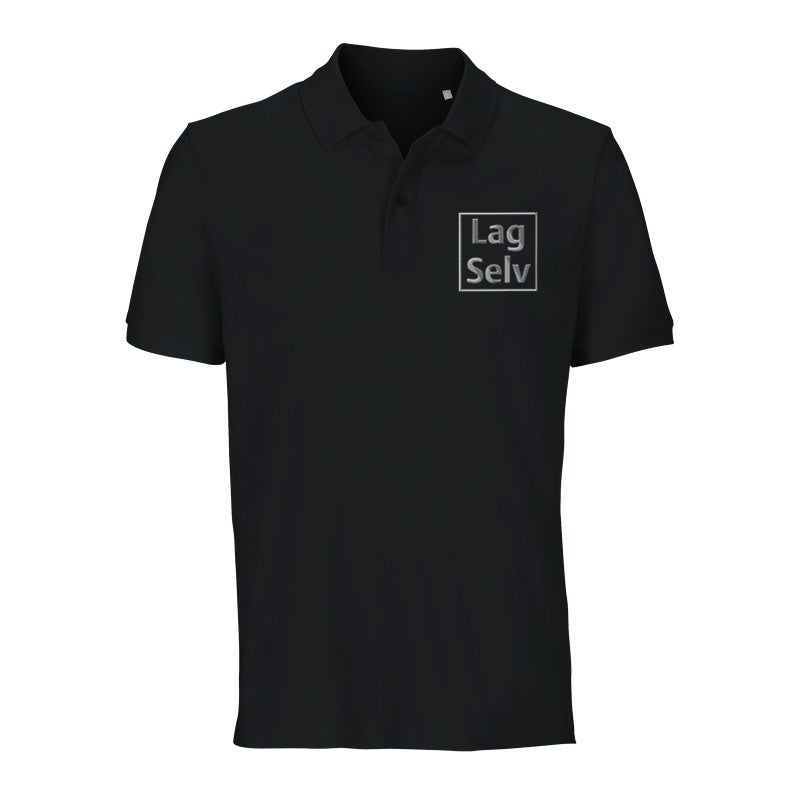 Design din egen økologiske poloskjorte | Unisex med personlig broderi