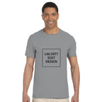 Klassisk Unisex T-skjorte med Rund Hals for Eget Trykk | Design Din Egen T-skjorte