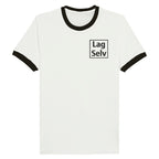 Unisex Ringer T-shirt med Broderi - Design Din Egen