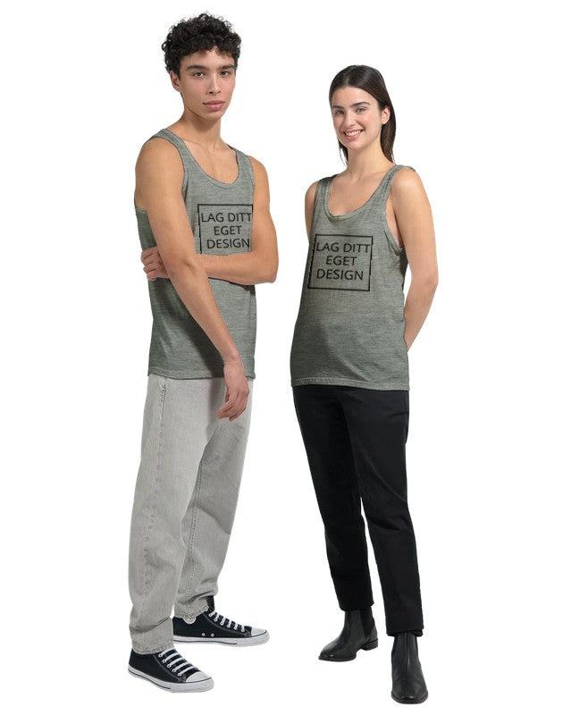 Premium Unisex Tanktopp med Eget Trykk | Design Din Egen