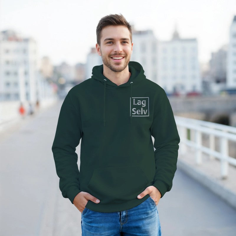 Personlig Hættetrøje med Eget Broderi | Klassisk Pullover