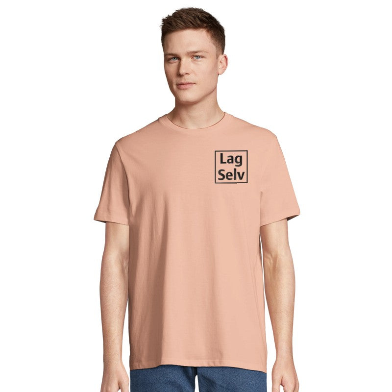 Design din egen økologiske unisex T-shirt med personligt broderi