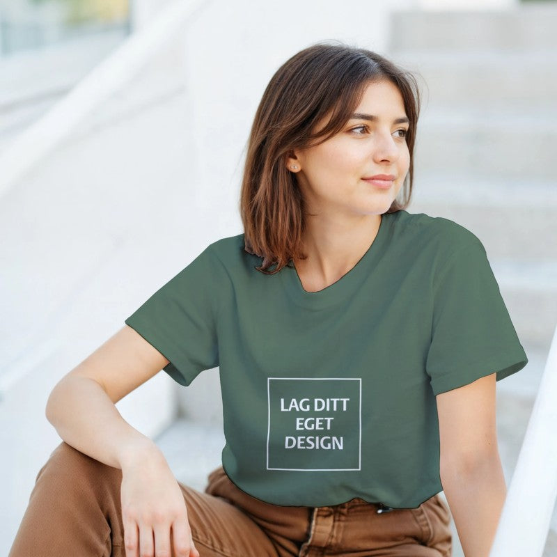Design din egen T-shirt med tryk | Robust Unisex Crewneck