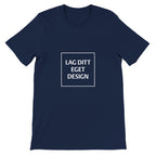 Premium Unisex Crewneck T-skjorte | Design din egen med eget trykk
