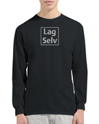 Personlig Unisex Langærmet T-shirt med Broderi – Design Din Egen