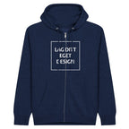 Hættetrøje med eget tryk | Design din personlige zip hoodie | Custom Hoodie Danmark