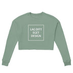 Design din egen Cropped Sweatshirt Dame | Personlig Trøje med Print