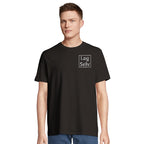 Design din egen økologiske unisex T-shirt med personligt broderi