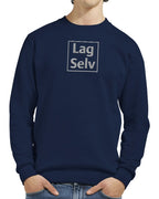 Personlig College sweatshirt med broderi – Design din egen sweatshirt