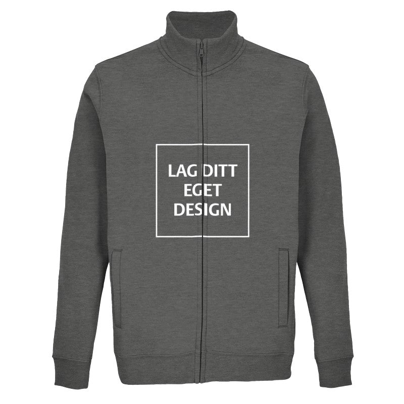 Design din egen sweatshirt med lynlås | Personligt tryk på Full-Zip Sweatshirt