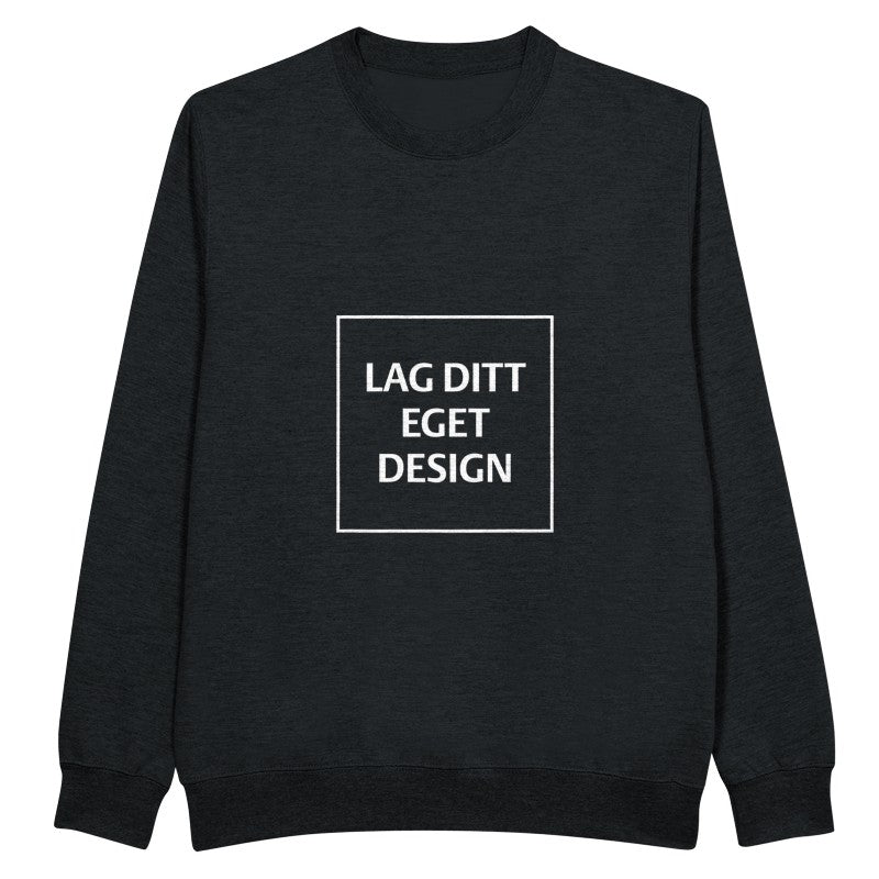 Design din egen premium crewneck sweatshirt med unikt tryk