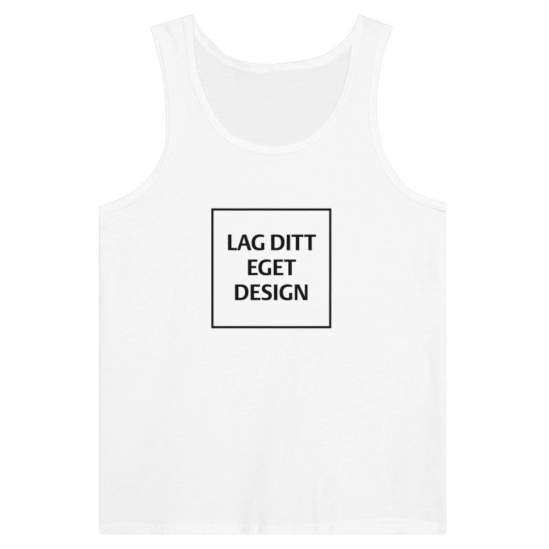 Premium Unisex Tanktopp med Eget Trykk | Design Din Egen