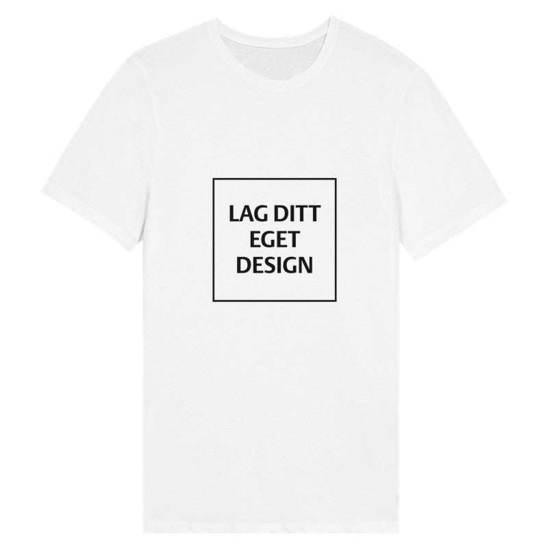 Design din egen Polycotton Unisex T-skjorte med trykk – Personlig stil og komfort