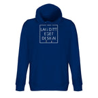 Design din egen økologiske hættetrøje med tryk | Personlig Unisex Hoodie