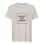 Økologisk Oversized T-shirt til Mænd | Design Din Egen T-shirt med Tryk