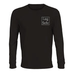 Design din egen økologiske langærmede t-shirt med personligt broderi