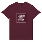 Design din egen unisex T-shirt med print | Personlig bomulds-T-shirt