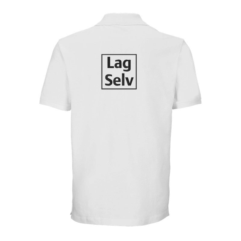 Design din egen økologiske poloskjorte | Unisex med personlig broderi