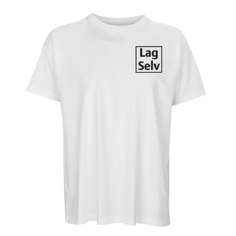 Design din egen oversized T-shirt til mænd | Økologisk bomuld med personligt broderi