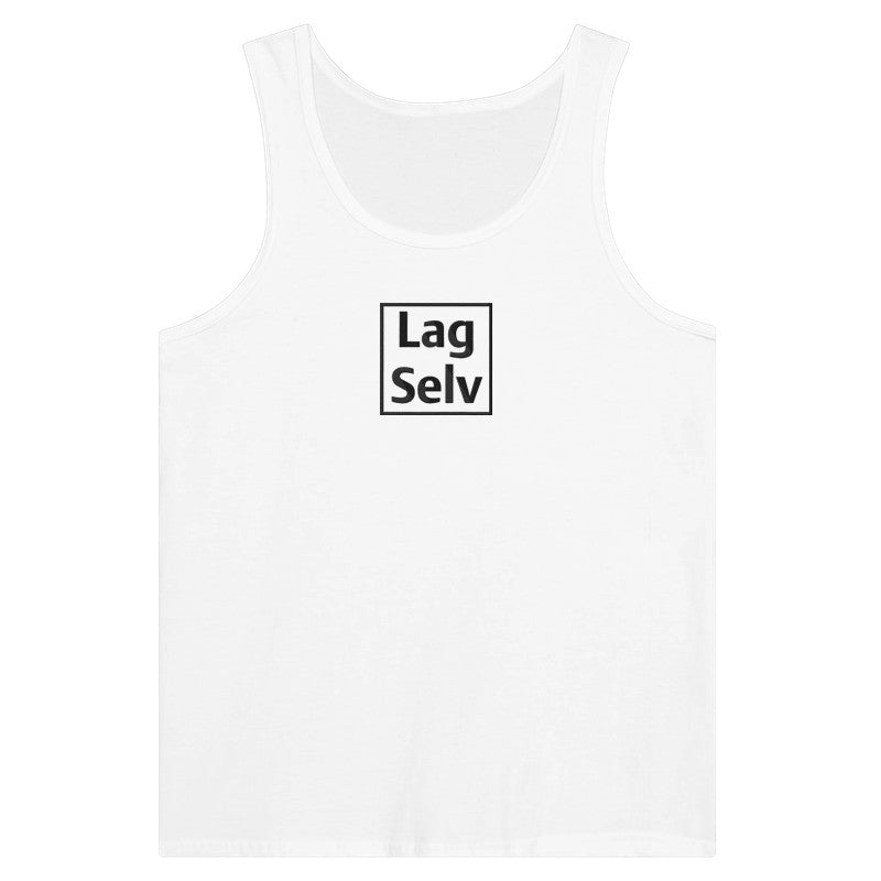 Design din egen Premium Unisex Tank Top med personligt broderi