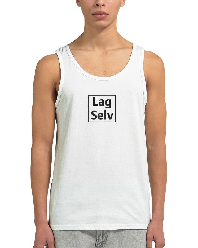 Design din egen Premium Unisex Tank Top med personligt broderi