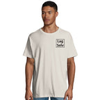 Design din egen oversized T-shirt til mænd | Økologisk bomuld med personligt broderi